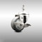 Service Caster 3 Inch 316SS Thermoplastic Rubber Swivel 12mm Threaded Stem Caster Brake SCC SCC-SS316TS20S314-TPRB-TLB-M1215 - alternate 2